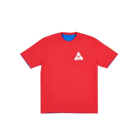 Palace REVERSO T-SHIRT RED / BLUE - Colorway