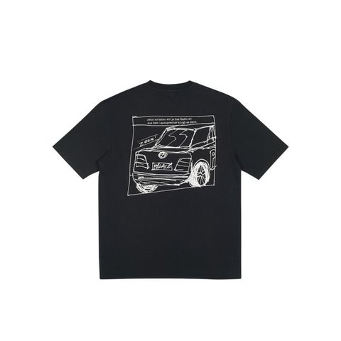 Palace AUTOBAHN T-SHIRT BLACK