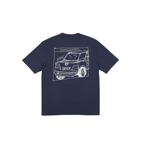 Palace AUTOBAHN T-SHIRT NAVY