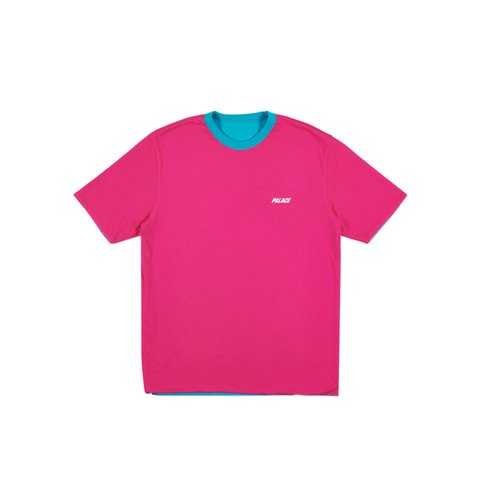 Palace REVERSO T-SHIRT TEAL / MAGENTA - Colorway