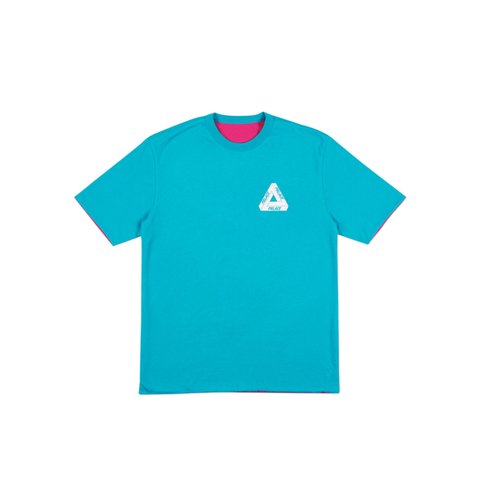 Palace REVERSO T-SHIRT TEAL / MAGENTA - Colorway