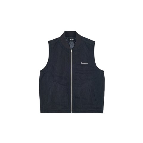 Palace PJ GILET BLACK STONEWASH - Colorway