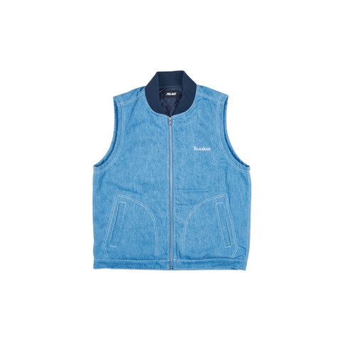 Palace PJ GILET LIGHT STONEWASH - Colorway