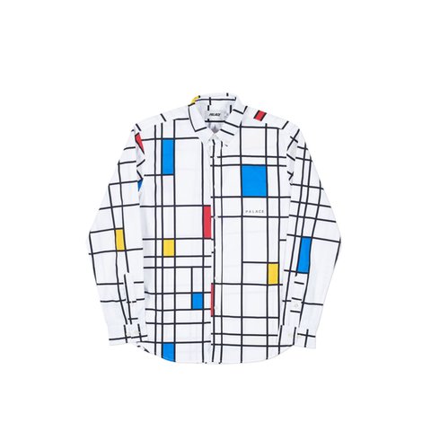 Palace MONDO SHIRT WHITE / PRIMARY - Colorway