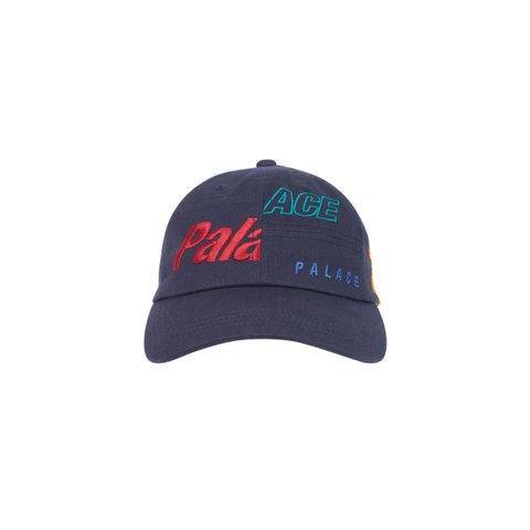Palace PATCH PANEL 6-PANEL NAVY - Colorway