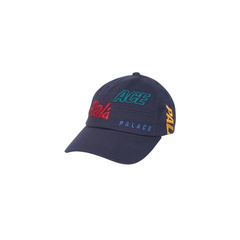 Palace PATCH PANEL 6-PANEL NAVY - Colorway