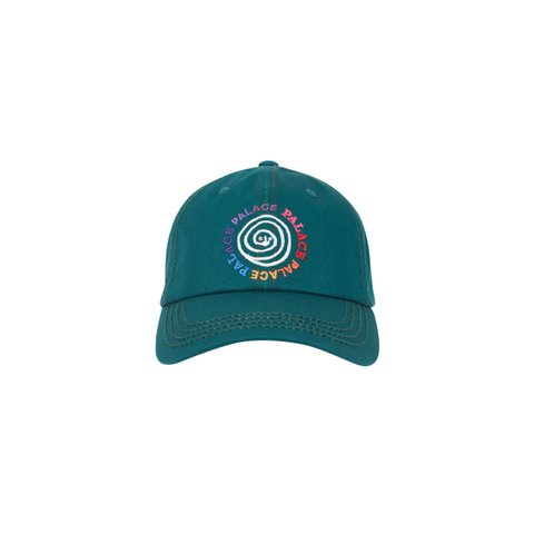 Palace SWIRLY JEAN STITCH 6-PANEL GREEN - Colorway