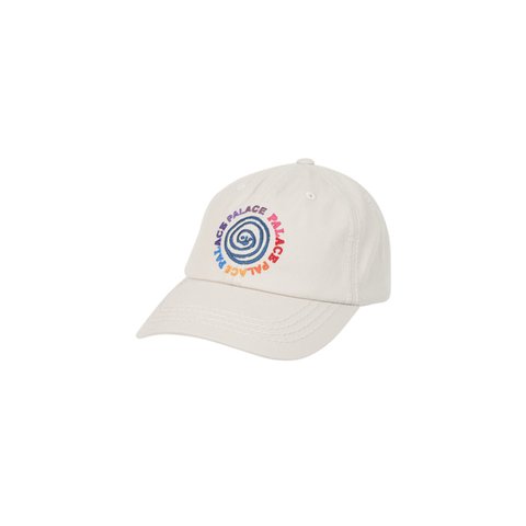 Palace SWIRLY JEAN STITCH 6-PANEL WHITE - Colorway