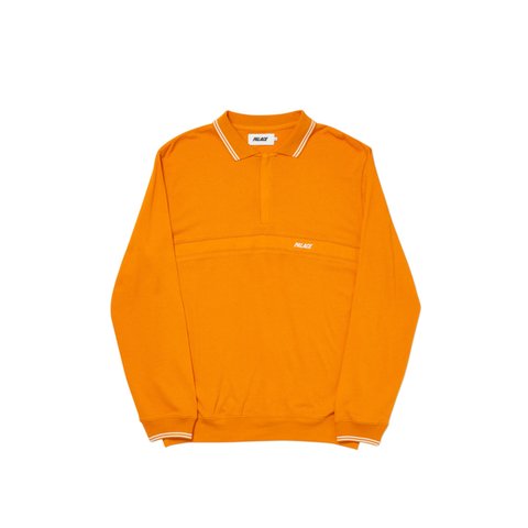 Palace AIR-FLEX ZIP CREW ORANGE - Colorway