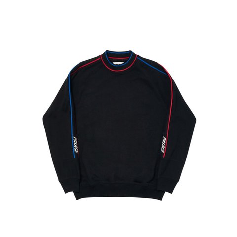 Palace JQ CREW BLACK - Colorway