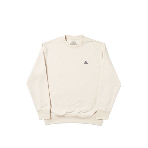 Palace SOFAR CREW OATMEAL MARL - Colorway