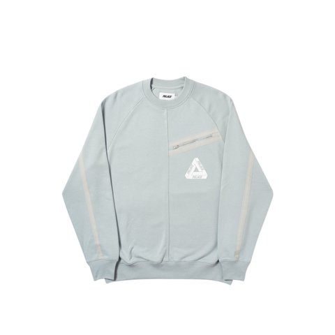 Palace WEBBER CREW GREY - Colorway
