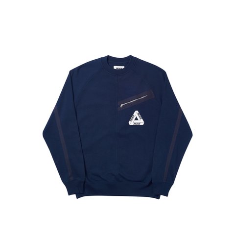 Palace WEBBER CREW BLACK - Colorway