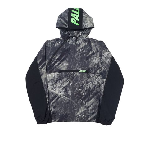 Palace ASYMETRIC REAL TREE SHELL TOP BLACK - Colorway