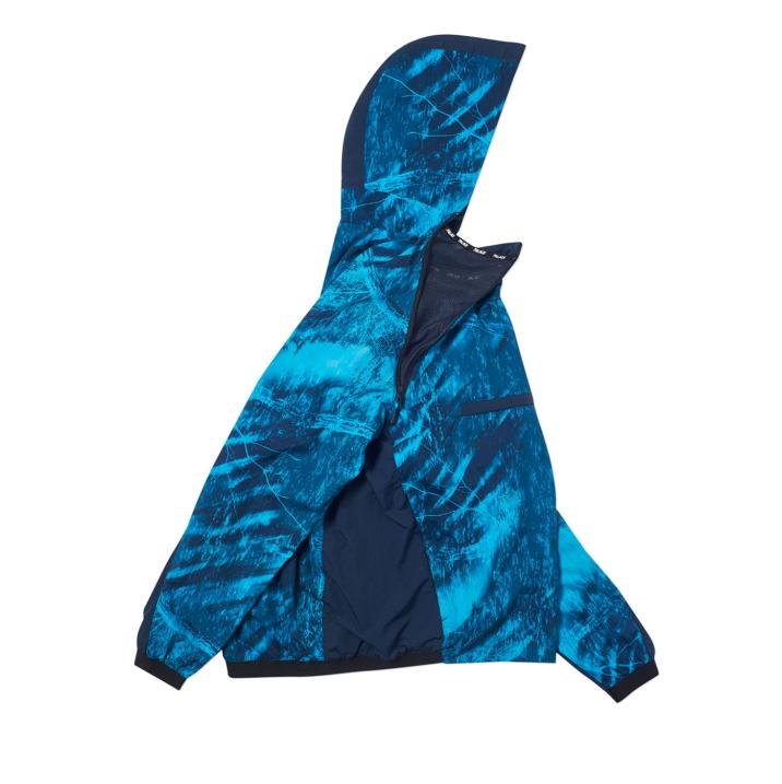 ASYMETRIC REAL TREE SHELL TOP BLUE