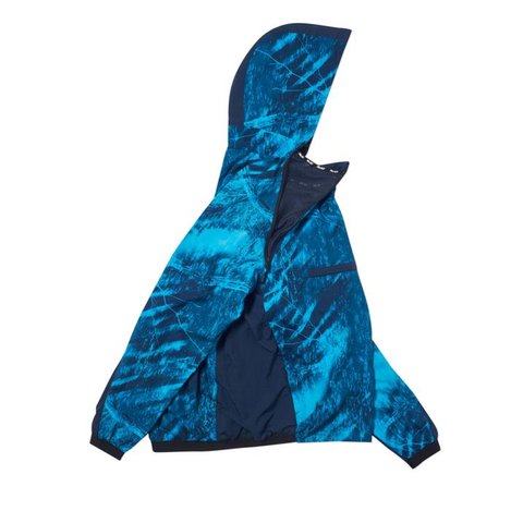 Palace ASYMETRIC REAL TREE SHELL TOP BLUE