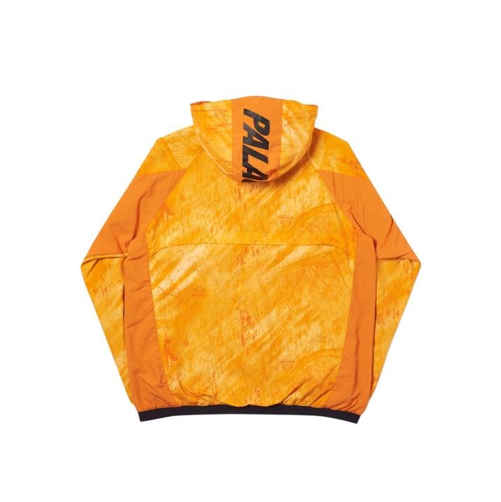 ASYMETRIC REAL TREE SHELL TOP ORANGE