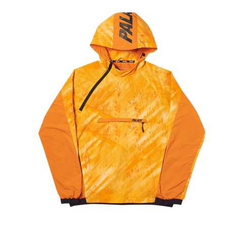 Palace ASYMETRIC REAL TREE SHELL TOP ORANGE - Colorway