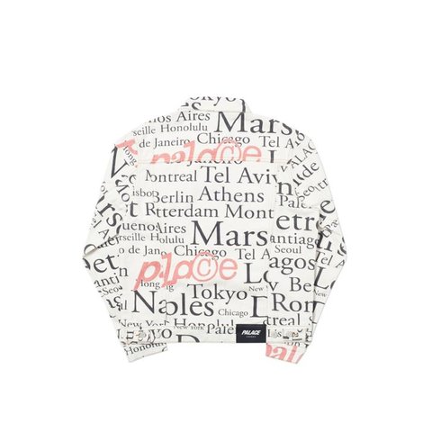 Palace CITYSCAPE JACKET WHITE