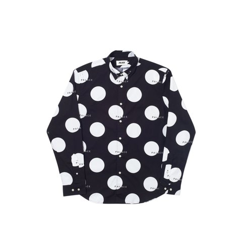Palace DOTS SHIRT BLACK - Colorway