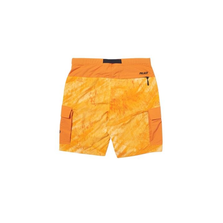 ASYMETRIC REAL TREE SHELL SHORTS ORANGE