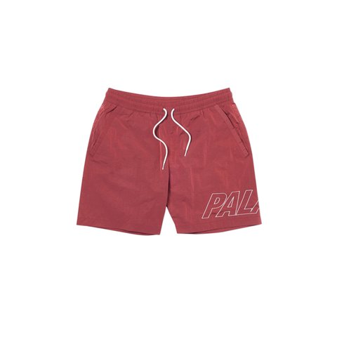 Palace IRI-DECENT SWIMSHORTS RED - Colorway