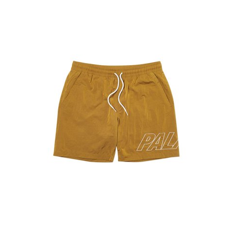 Palace IRI-DECENT SWIMSHORTS YELLOW - Colorway
