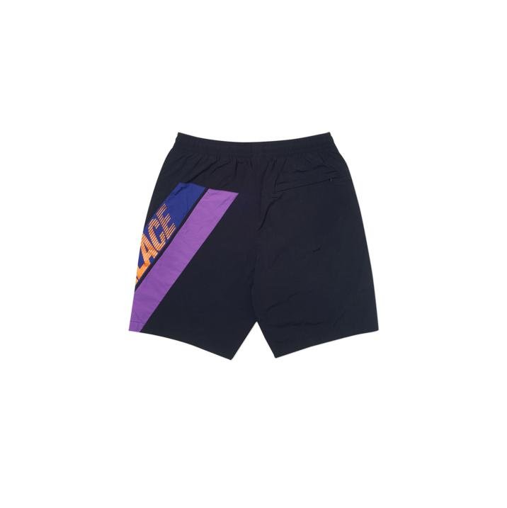 PAL BEAM COTTON SHELL SHORTS BLACK