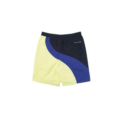Palace WAVE RUNNER SHELL SHORTS YELLOW / BLUE / BLACK