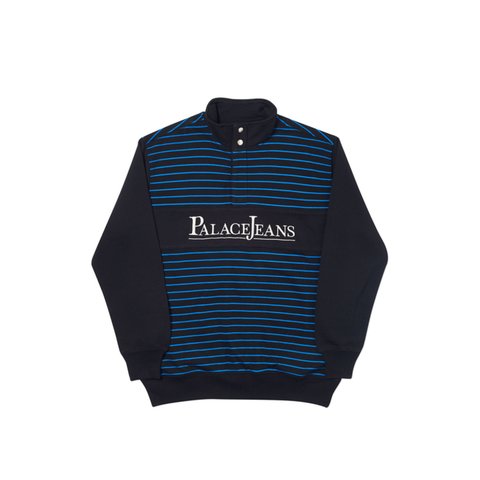 Palace PJ POPPER NECK BLACK - Colorway
