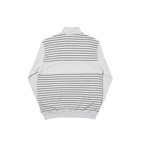 Palace PJ POPPER NECK GREY MARL