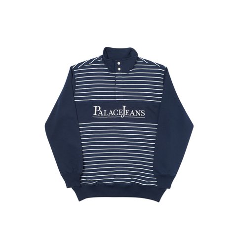 Palace PJ POPPER NECK NAVY - Colorway