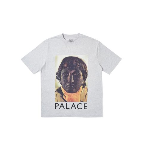 Palace NICKED T-SHIRT GREY MARL