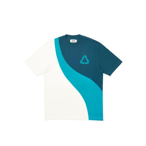 Palace SPLITTER TRI T-SHIRT TEAL - Colorway