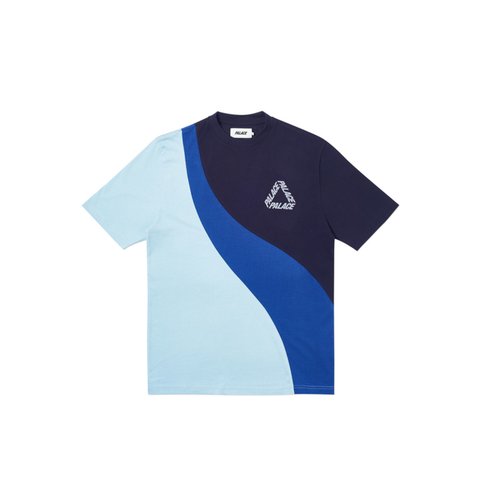 Palace SPLITTER TRI T-SHIRT NAVY - Colorway