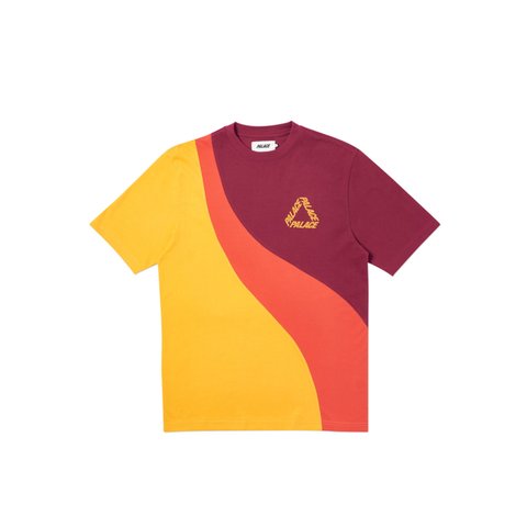 Palace SPLITTER TRI T-SHIRT RED - Colorway