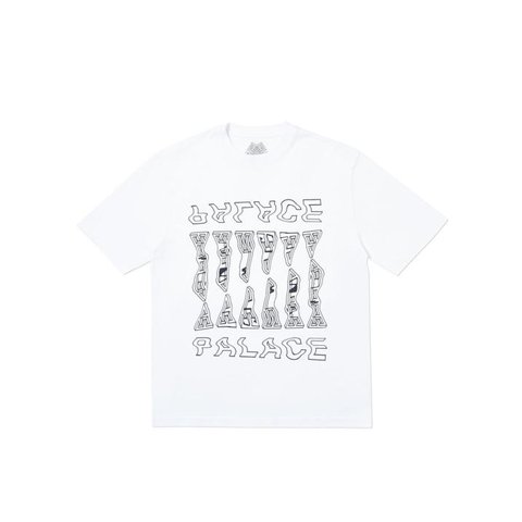 Palace WARPER T-SHIRT WHITE