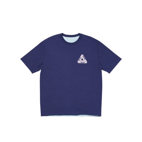 Palace REVERSO T-SHIRT NAVY / SKY - Colorway