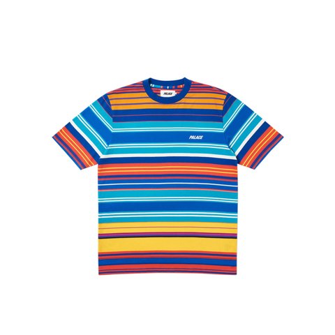 Palace ULTI STRIPE T-SHIRT RED - Colorway