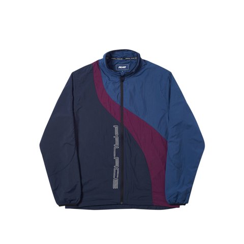 Palace WAVE RUNNER SHELL TOP GREY / PLUM / NAVY - Colorway