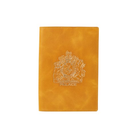 Palace LEATHER PASSPORT CASE YELLOW - Colorway
