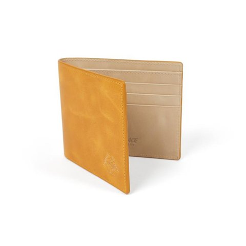 Palace LEATHER BILLFOLD WALLET YELLOW