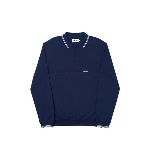 Palace AIR-FLEX ZIP CREW NAVY - Colorway