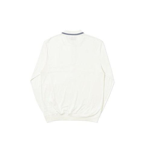 Palace AIR-FLEX ZIP CREW WHITE