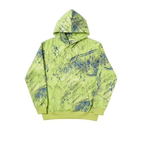Palace REAL TREE FISHING HOOD GREEN - Colorway