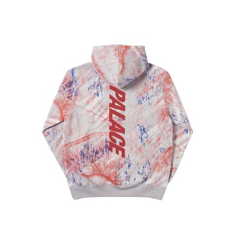 Palace REAL TREE FISHING HOOD GREY