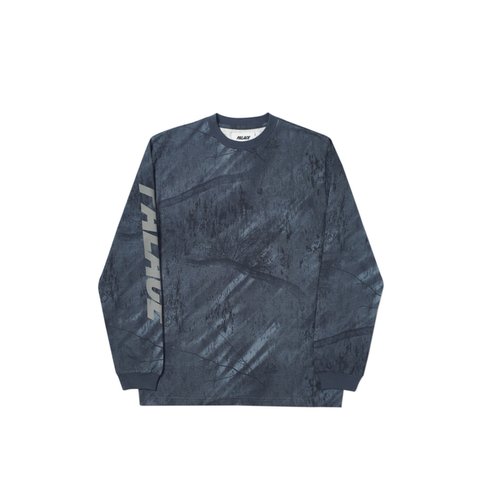 Palace REAL TREE FISHING LONGSLEEVE BLACK - Colorway
