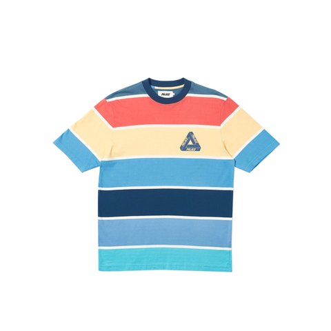 Palace WIDE ON T-SHIRT BLUE - Colorway