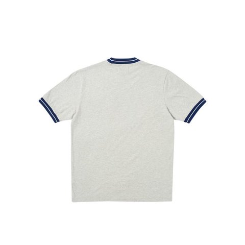 Palace P RINGER T-SHIRT GREY MARL