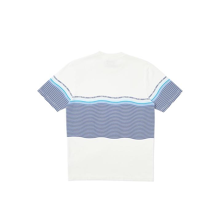 WAVEY STRIPE T-SHIRT NAVY / WHITE